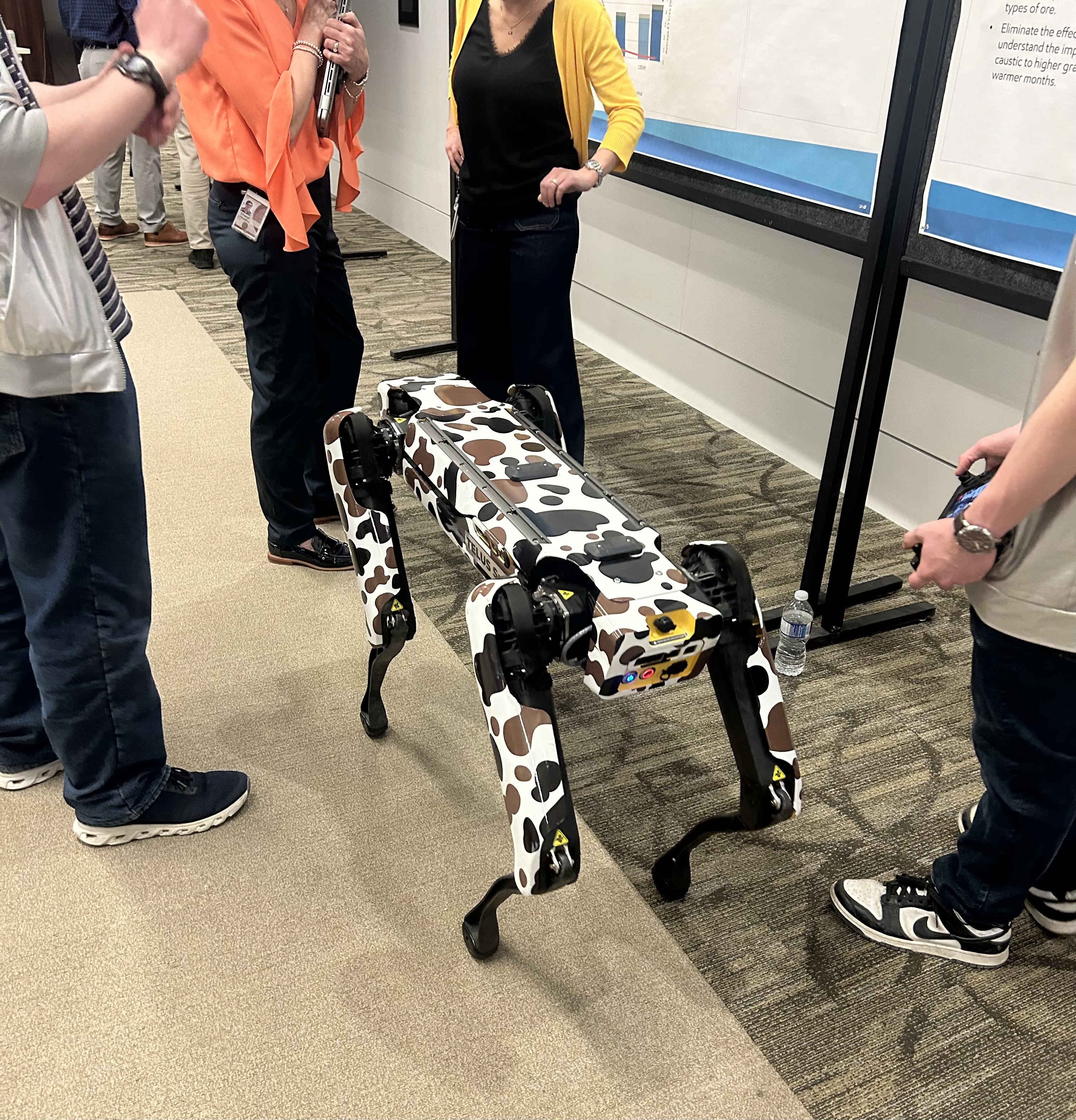 Boston Dynamics Spot robot dog at Cold Lake